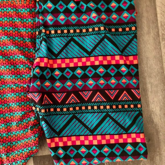 NWOT Lot of 3 TC Tall and Curvy LuLaRoe leggings - Picture 8 of 11